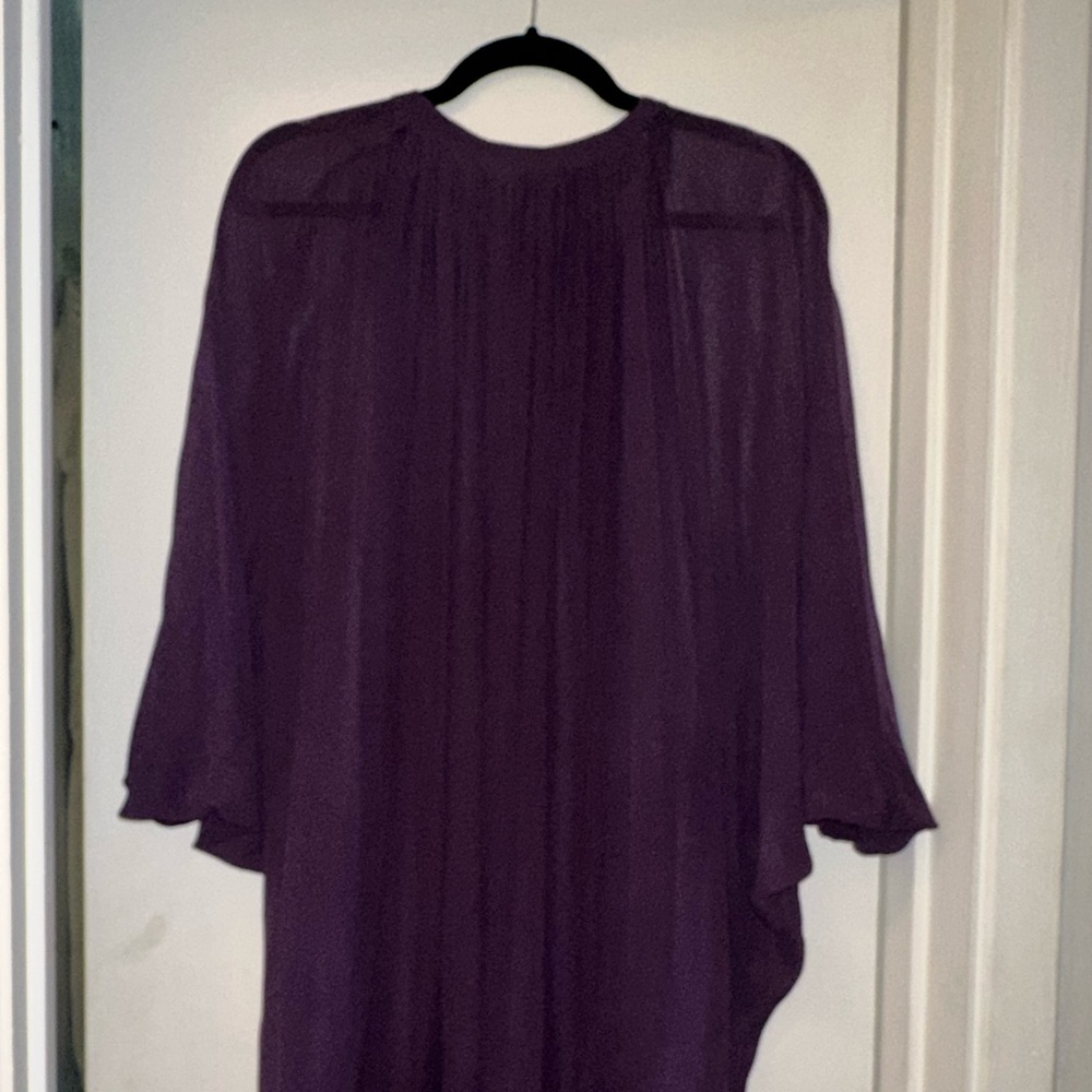 Diane Von Furstenberg Women's purple Dress US 10 Wedding party reception great